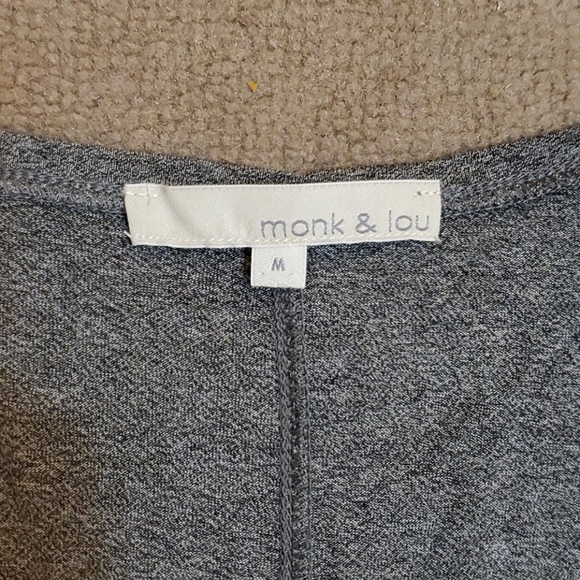 NWOT Women's Plenty Monk & Lou by Plenty T-Shirt Tee Top Medium - Picture 4 of 6